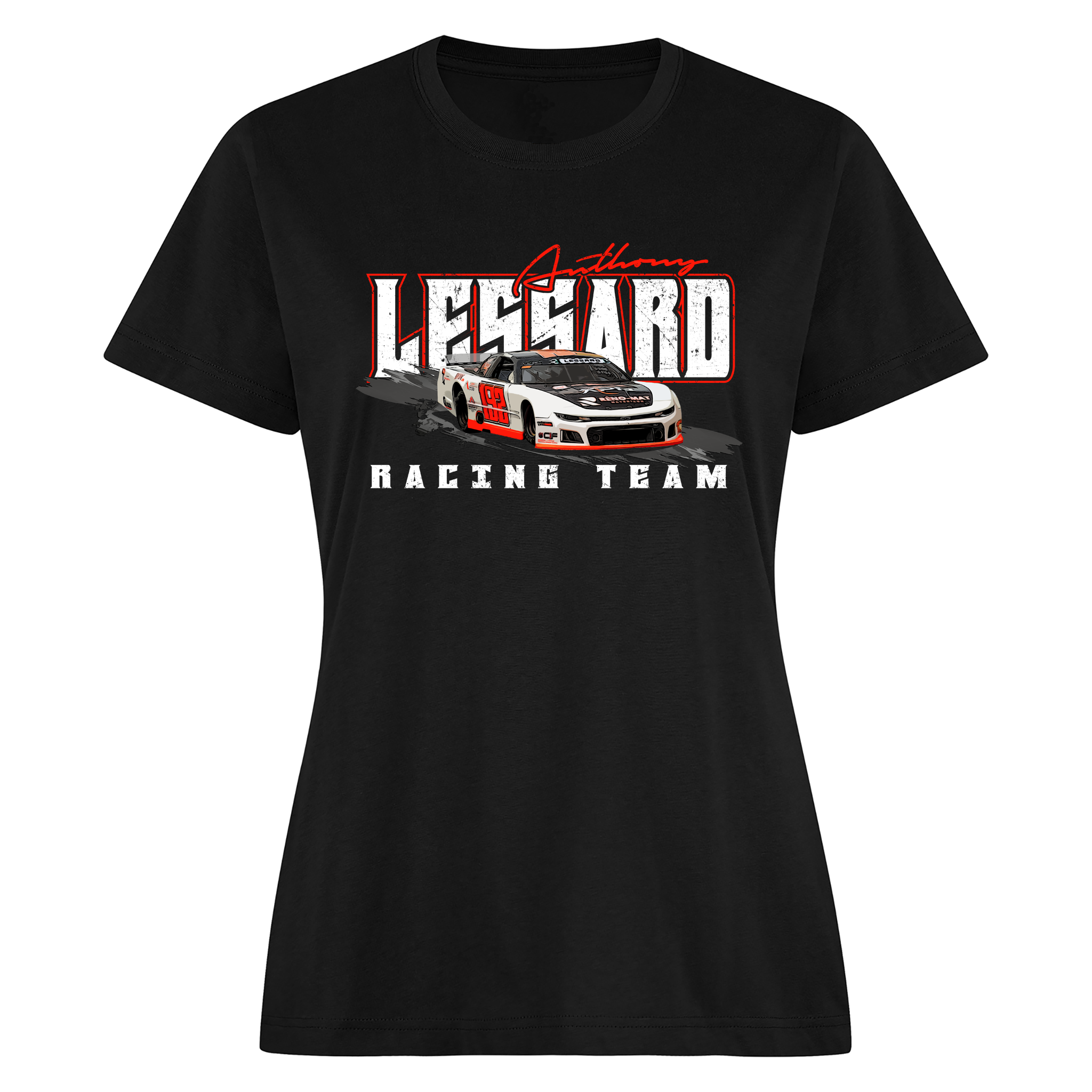 T-SHIRT NOIR MANCHES COURTES 2026 - FEMME