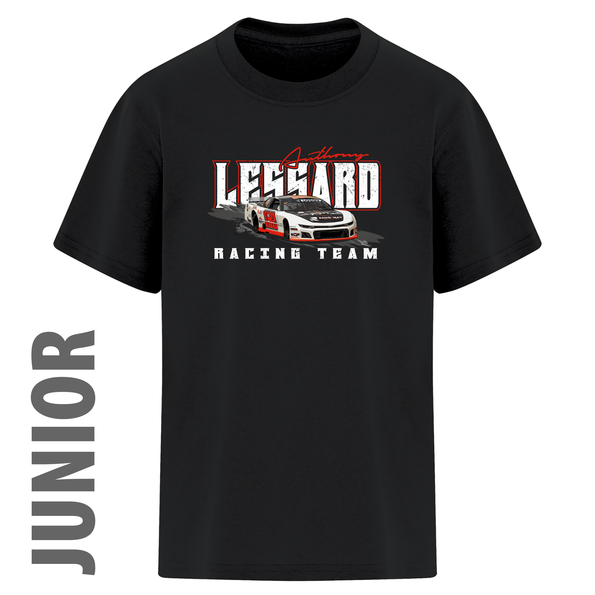 T-SHIRT NOIR MANCHES COURTES 2026 - JUNIOR